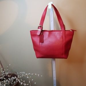 Red Coach Bag